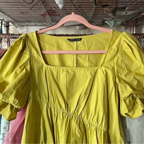 Lime green dress - Picture 4 of 6